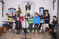 Vánoční zpívání v kapličce
